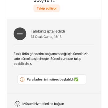 Yanlış Ürün Gönderimi Ve Fiyat Artışı Sorunu