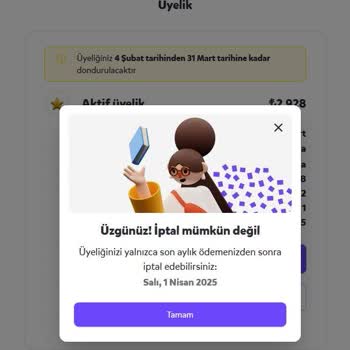 Üyelik İptali Ve İletişim Sorunları