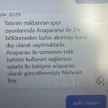 7350 TL'lik Kazancımı Ödemeyen Siteyle Yaşadığım Sorunlar