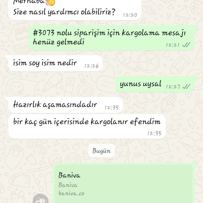 Kargolanmayan Jogger Peluş Eşofman Siparişi Ve İlgisizlik