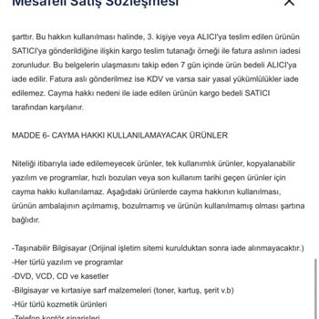 Kargo Ücretleriyle Mağduriyet Yaşadım