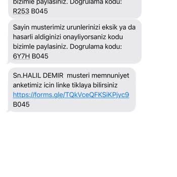 Hasarlı Ürün Ve Yetersiz Müşteri Hizmeti