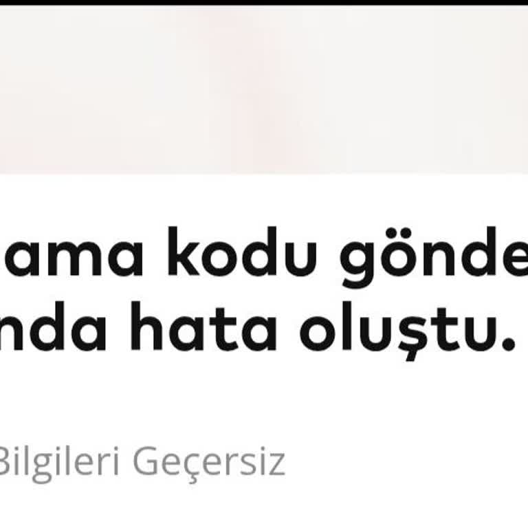 Masterpass Doğrulama Kodu Ve Kart Bilgileri Sorunu
