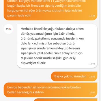 Ürün Teslimatı Sorunu Ve Yetersiz İletişim