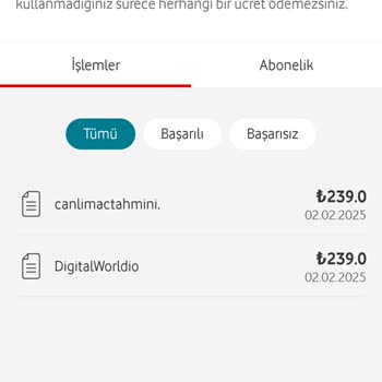 İzinsiz Abonelik Ve Fatura Yansıtma Sorunu