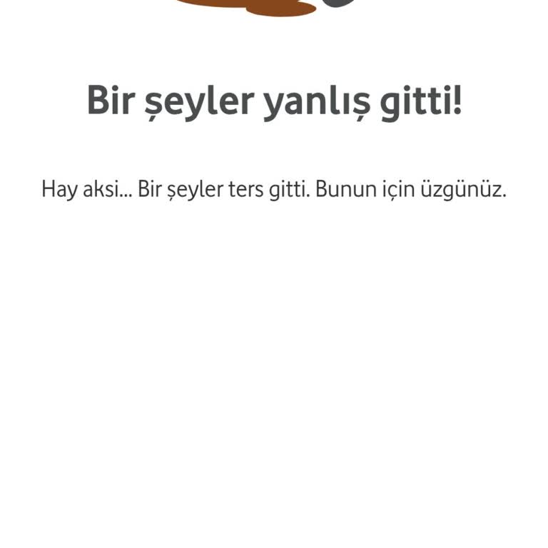 Vodafone Yanımda Çarkı Hatası: Sürekli Tekrarlayan Sorun