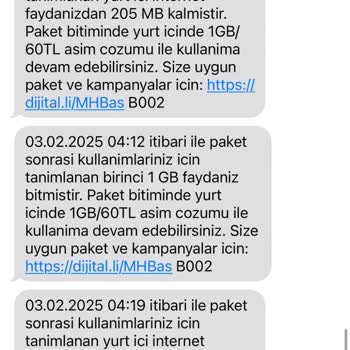 Turkcell'den Anlamsız İnternet Kullanım Ücretlendirmesi