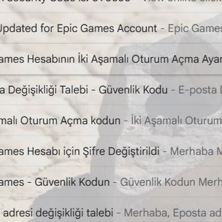 Epic Games Hesabım Çalındı Ve Fark Edemedim