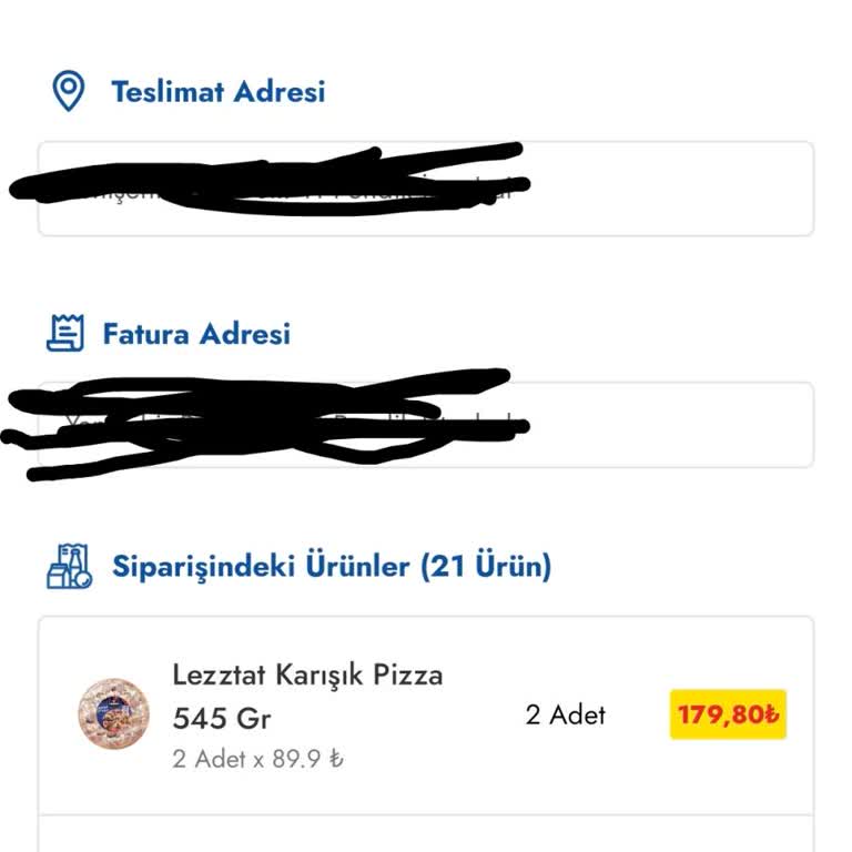 Geç Teslimat Ve Eksik Ürün Sorunu