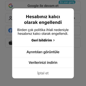 TikTok Hesabım Haksız Yere Askıya Alındı