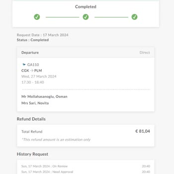 Airpaz Approved My Refund but Never Paid—No Response for Over a Month