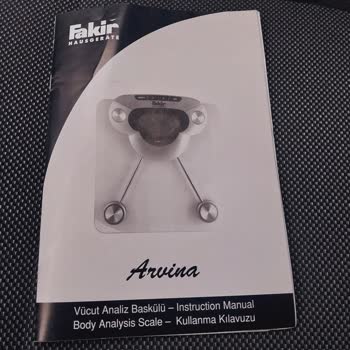 Fakir Arvina Baskül Çalışmıyor Ve Servis Yardımcı Olmuyor