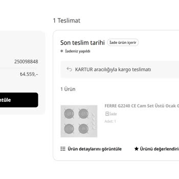 Media Markt'ta Teslimat Fiyaskosu Ve Müşteri Hizmetleri Sorunu