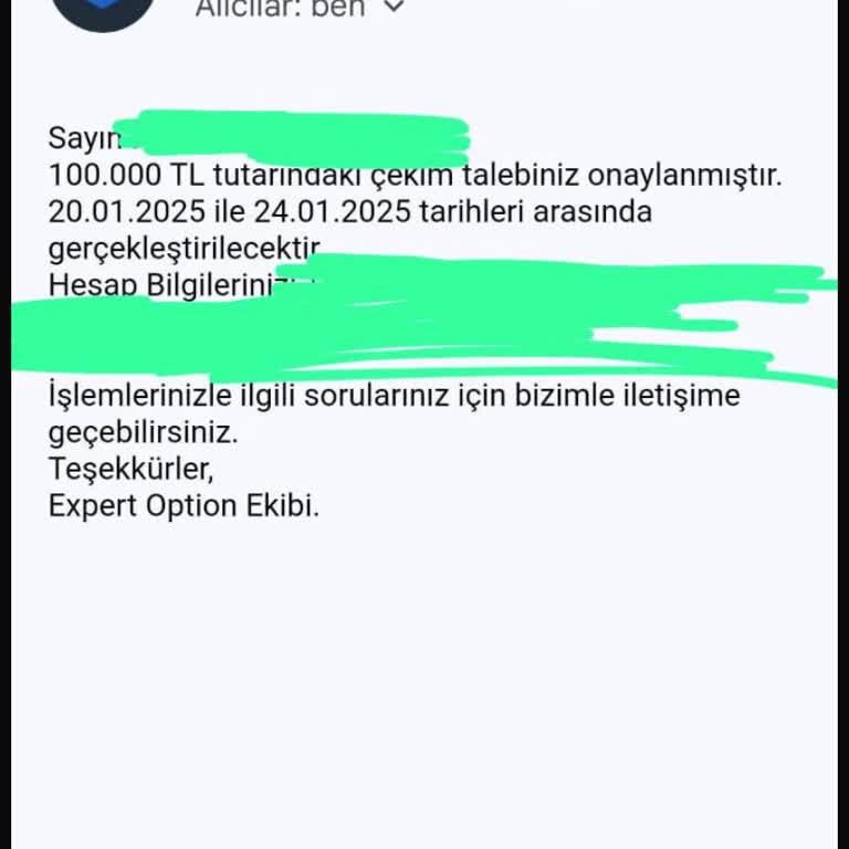 Expert Option Para Çekemiyorum!