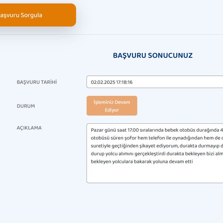 Otobüs Şoförünün Dikkatsizliği Ve Yolcu Alım Sorunu