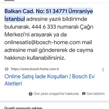 Bosch Ve Vakıflar Bankası'nın Taksit Sorunu