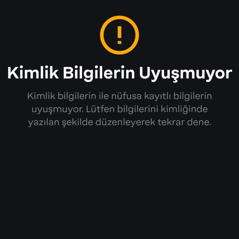 Papara Kimlik Doğrulama Hatası: Güncellenmiş Kimlik Kartı Tanınmıyor!