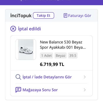 Yanlış Sipariş İptali Ve Yetersiz Telafi