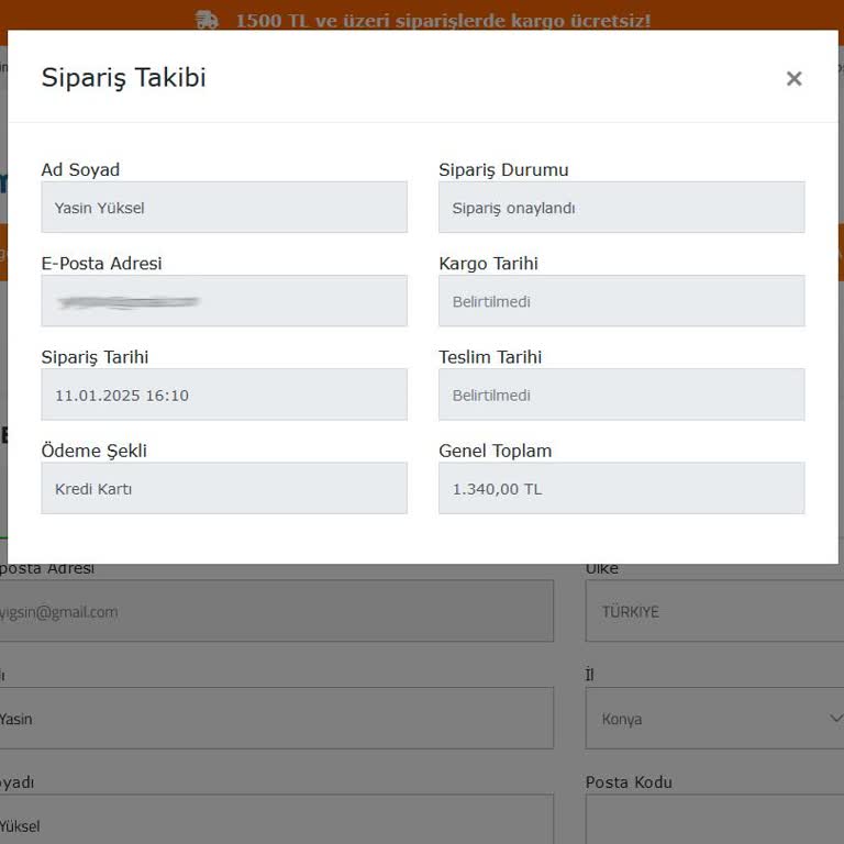 Vestel Fırın Düğmeleri Siparişimde Gecikme Ve İletişim Sorunu