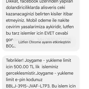 Yetkisiz İşlem Ve Para İadesi Sorunu