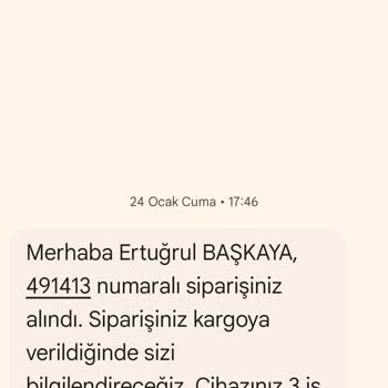 Kargoya Verilmeyen Sipariş Ve Tükenmeyen Bekleyiş