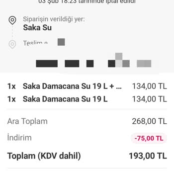 Sipariş İptali Ve İletişim Eksikliği
