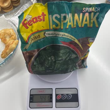 Eksik Gramajla Satılan Ispanak Paketi