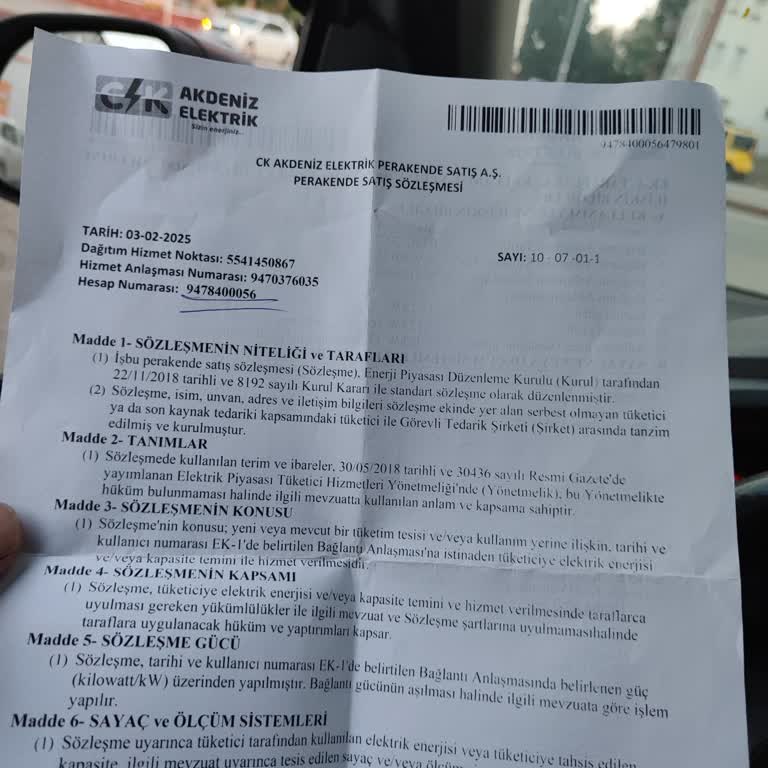 Akdeniz Elektrik Dağıtımın İş Ahlakı Ve Prensip Sorunu