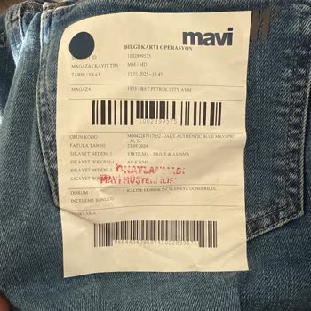 Mavi Jeans'te Garanti Sorunu: Müşteri Memnuniyetsizliği