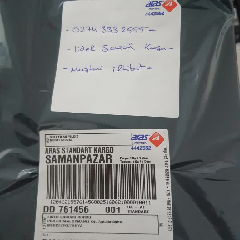 Aras Kargo Teslimat Sorunu Ve Müşteri Hizmetleri Eksikliği