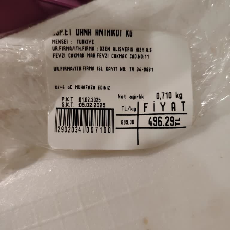 Antrikot Yerine Yanlış Et Verilmesi