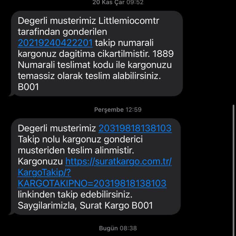 Sürat Kargo İle İletişim Sorunları Ve Mağduriyet