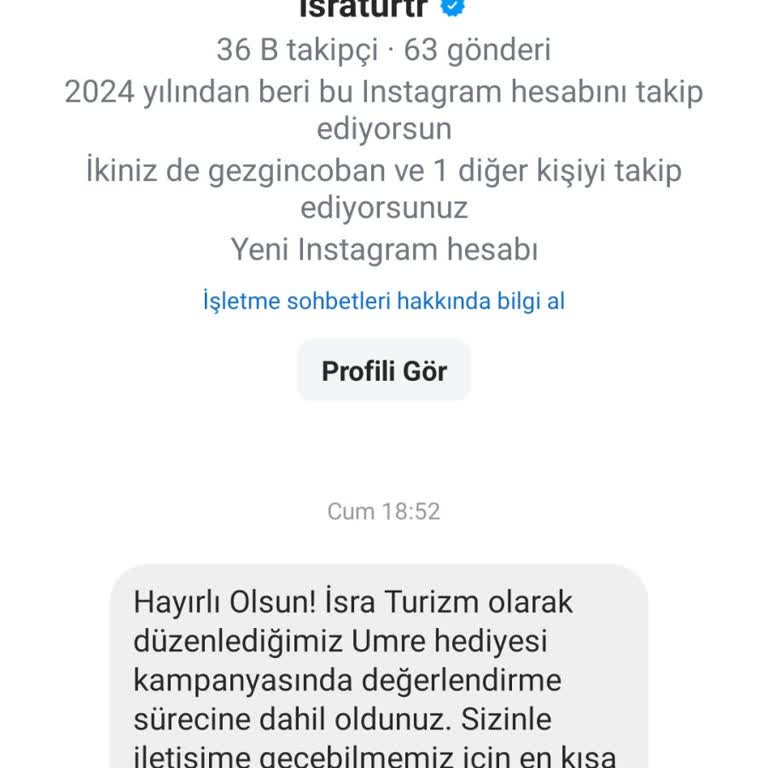 İsra Tur Çekiliş Yanıltmacası!