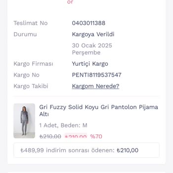 Teslim Edilemeyen Ürün Ve İletişim Sorunları