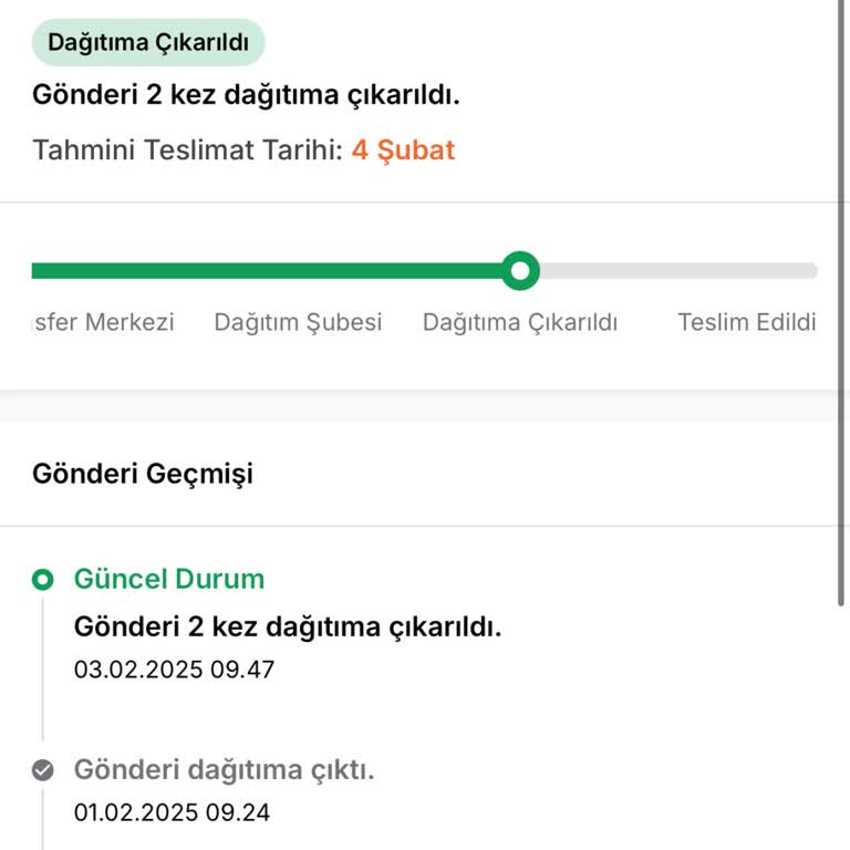 PTT Kargo'nun Teslimat Sorunları