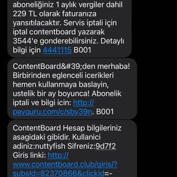 İzinsiz Başlatılan Üyelik Ve Yanıltıcı Faturalandırma