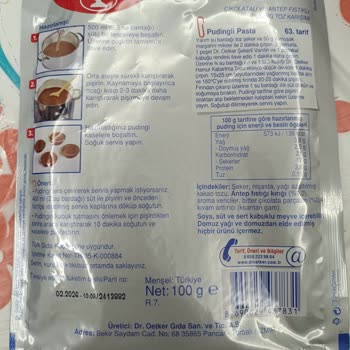 Dr. Oetker Ürünü Beklentileri Karşılamadı