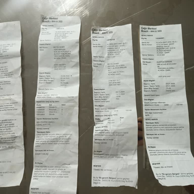 Bosch Çamaşır Makinesi: Sürekli Sorunlar Ve Yetersiz Servis Desteği