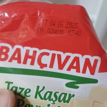 Bahçıvan Taze Kaşar Peyniri'nde Dayanılmaz Gaz Kokusu