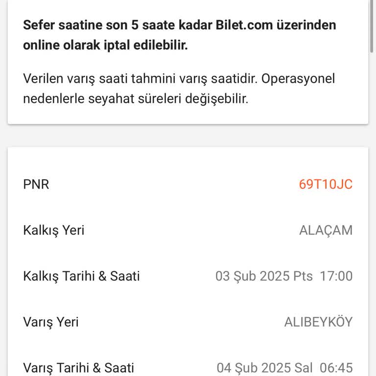 Yanıltıcı Otobüs Değişikliği Ve Kötü Hizmet