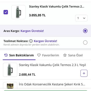Stanley Termos Alışverişimde İndirim Karmaşası