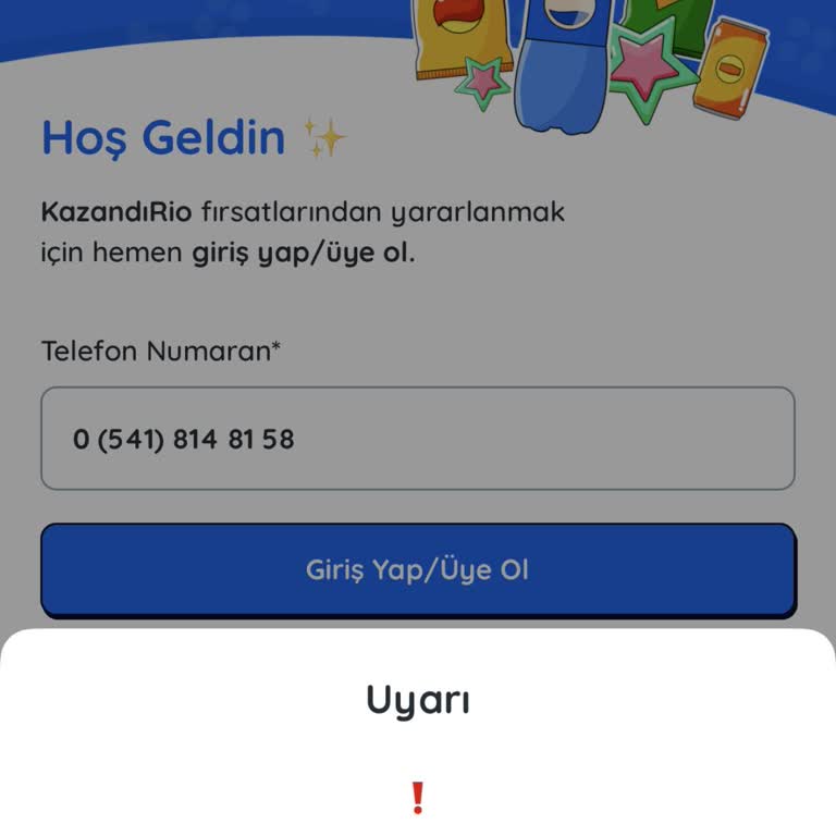 Kazandirio Uygulamasında Cihaz Sınırı Sorunu