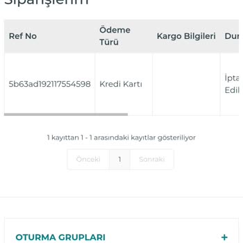 İptal Edilen Siparişin Ödemesi Hala Alınıyor
