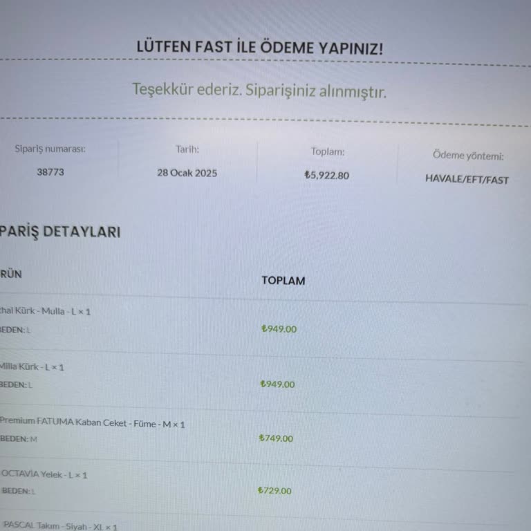 Mystyle Butik'ten Aldatıcı Hizmet Deneyimi