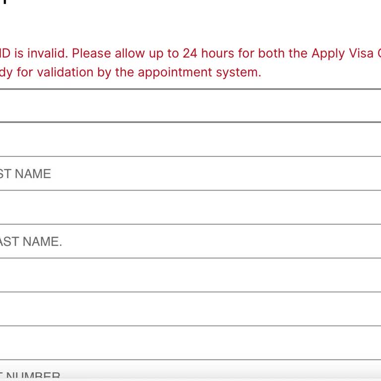 VFS Randevu Sisteminde Cover LED ID Sorunu Ve Müşteri Hizmetlerine Ulaşamama