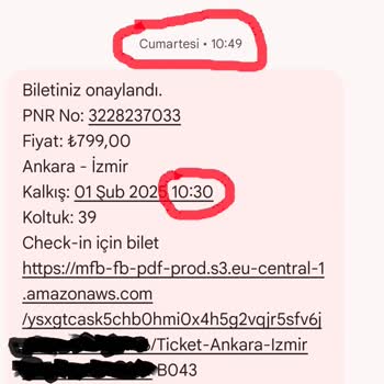 Yanlış Bilet Kesimi Ve Mağduriyet