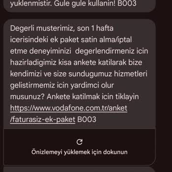 Vodafone Yanımda Uygulaması Üzerinden Alınamayan İletişim Pass Ve Çifte Ücretlendirme Sorunu