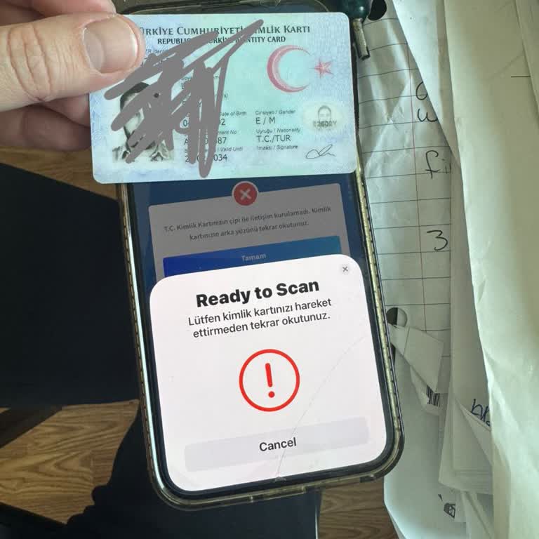 Halkbank Mobil Uygulama NFC Sorunu Ve Kimlik Okuma Talebi