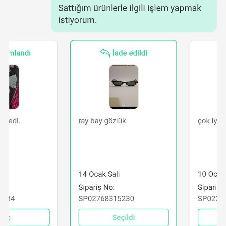 Dolap Uygulamasında İade Sorunu