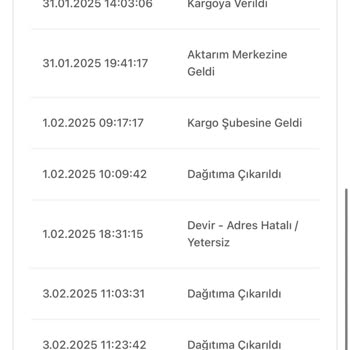 Kargo Teslimatında Sürekli Erteleme Ve İletişim Sorunu